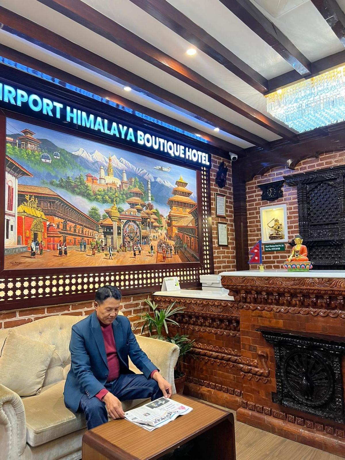 Airport Himalaya Boutique Hotel Kathmandu Esterno foto